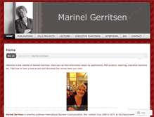 Tablet Screenshot of marinelgerritsen.eu